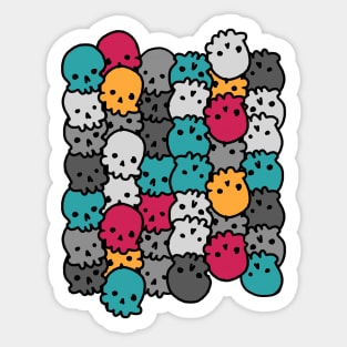 Skulls in the Coop Sticker